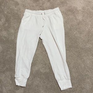 White cotton on joggers.